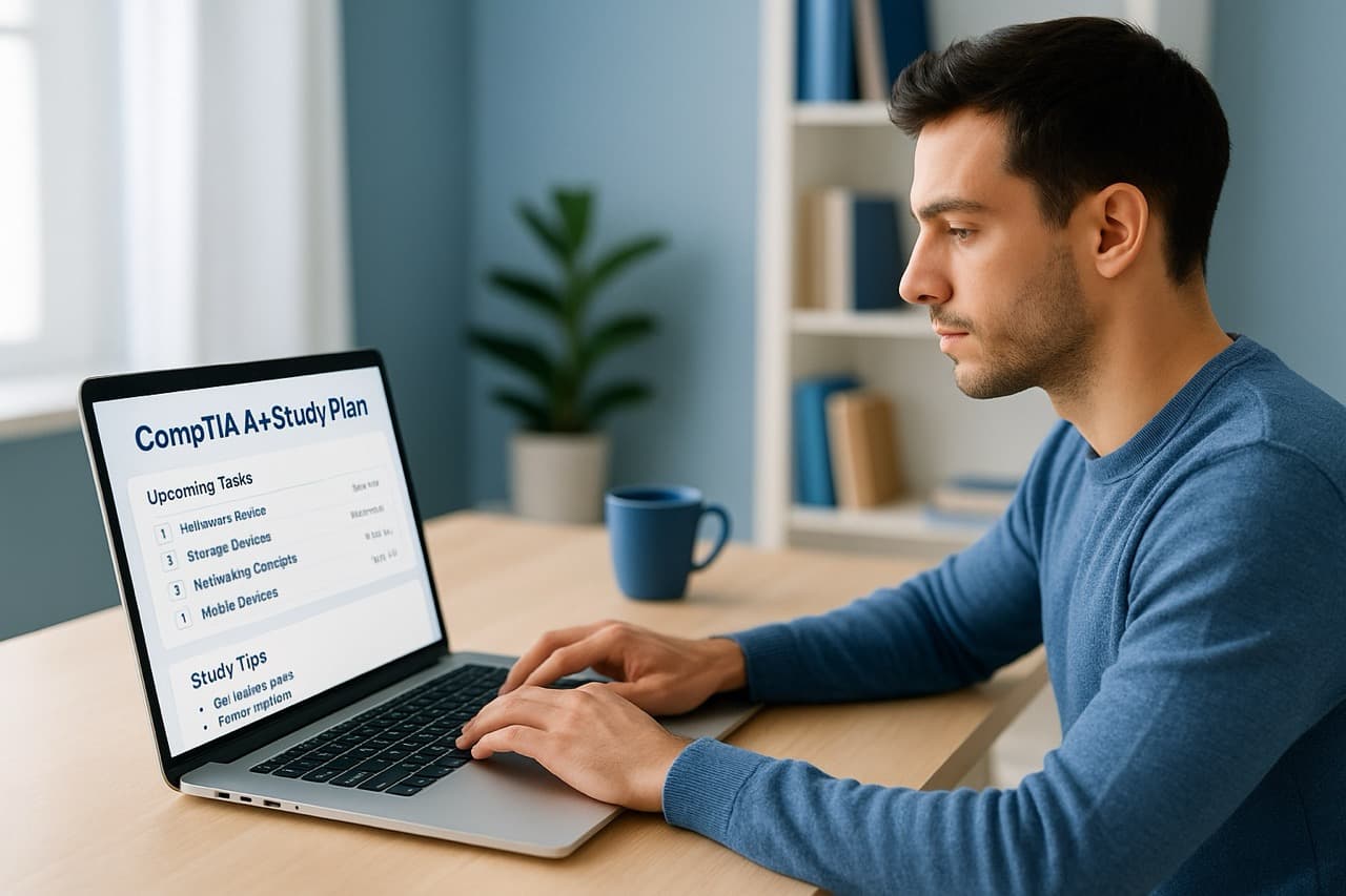 CompTIA A+ Study Plan 2026: Pass Core 1 & 2 Fast with Proven Strategies
