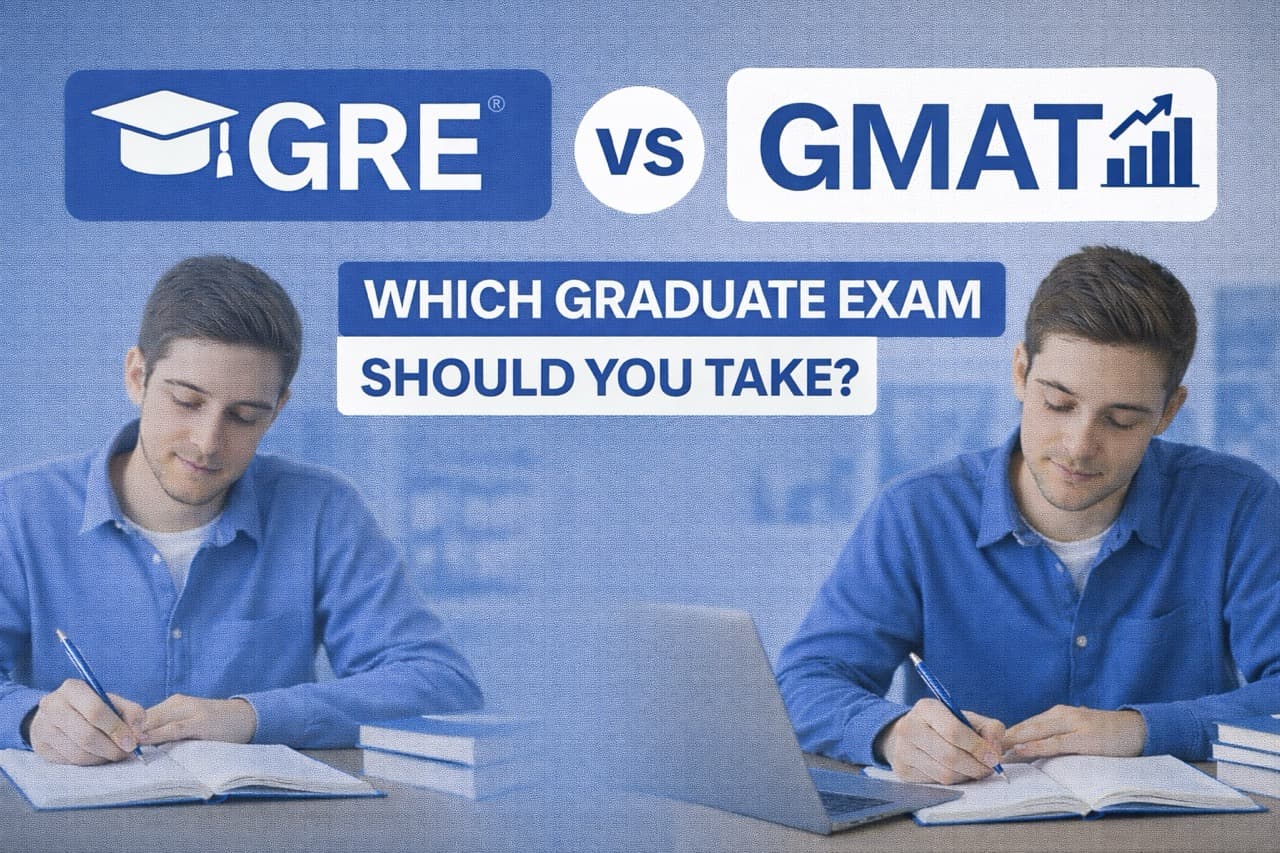 GRE vs GMAT 2026: Which Graduate Exam Should You Take? | Complete Comparison