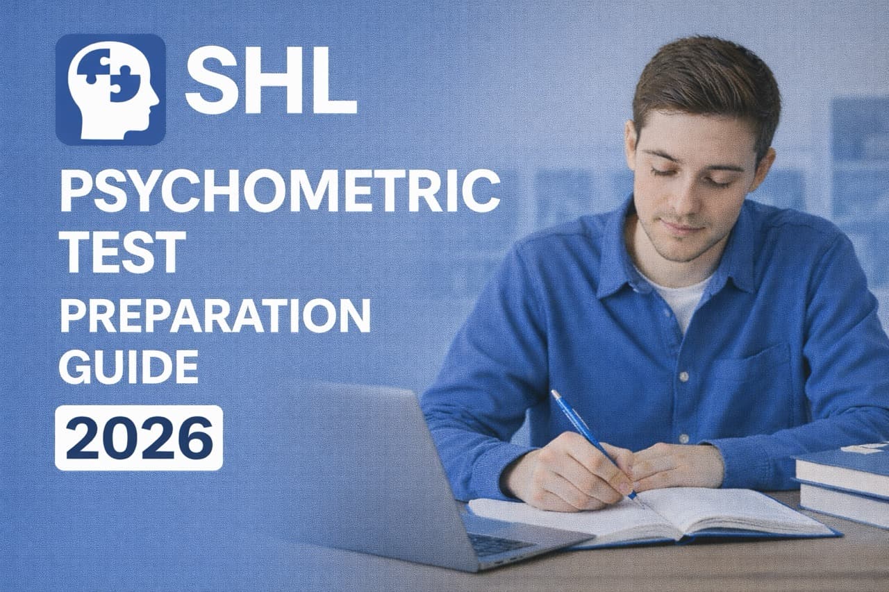 SHL Psychometric Test Preparation Guide 2026 | Tips to Pass SHL Assessment