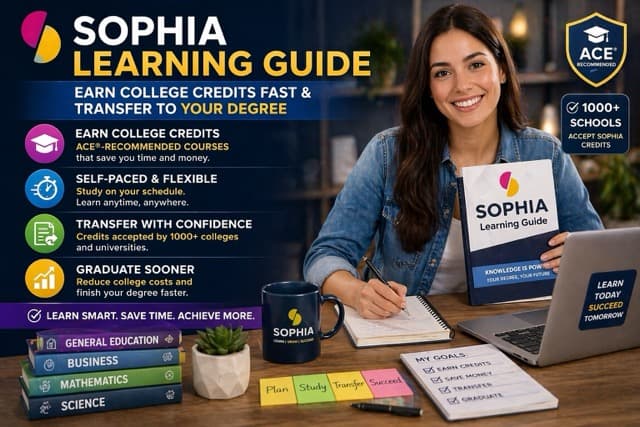 Sophia Learning Credits Guide 2026: Earn College Credits Fast and ...