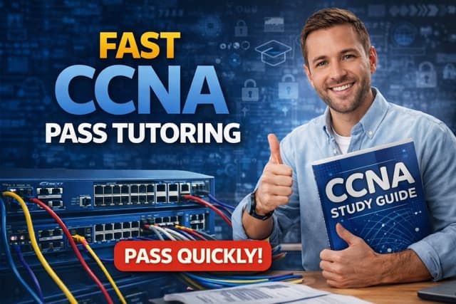 Fast CCNA Pass - Cisco CCNA tutoring online sessions