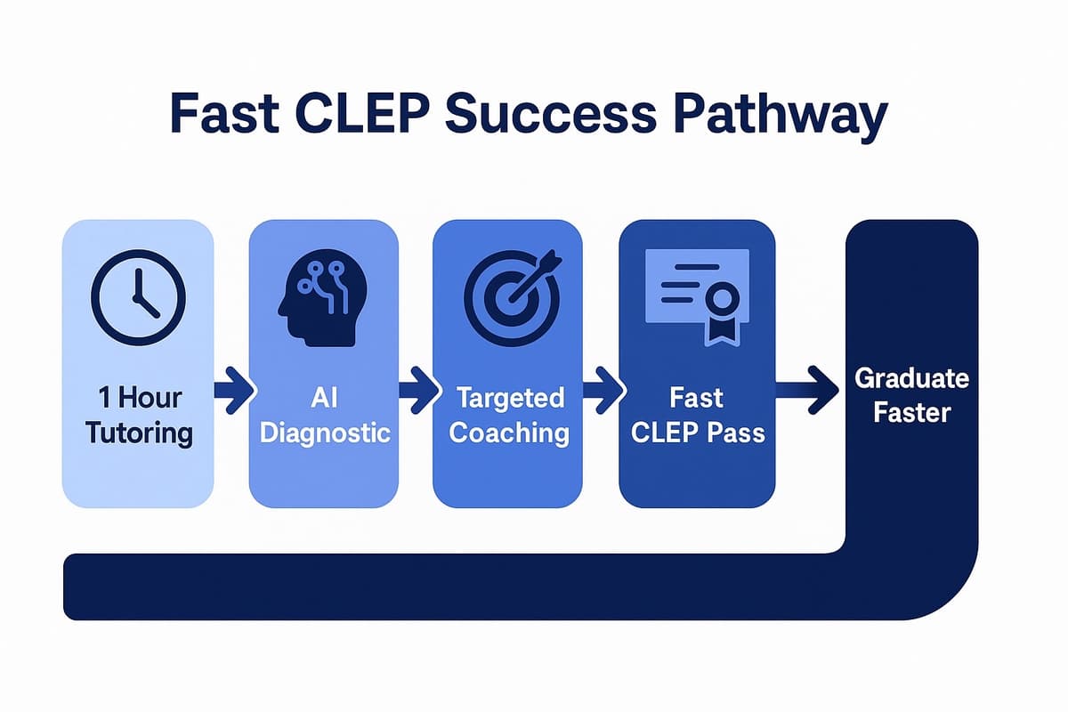 Fast CLEP Pass - 1 hour tutoring CLEP sessions