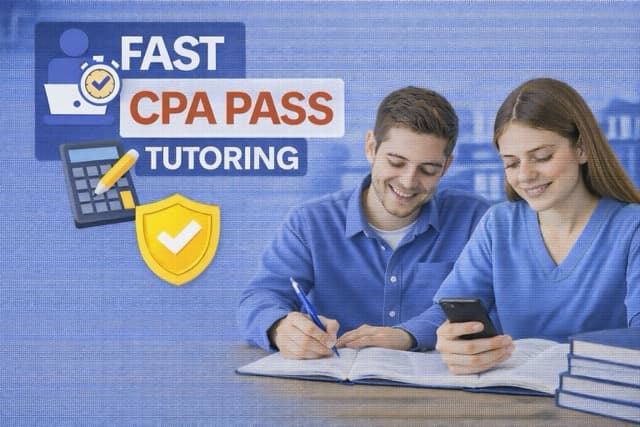 CPA exam tutoring session - one on one preparation