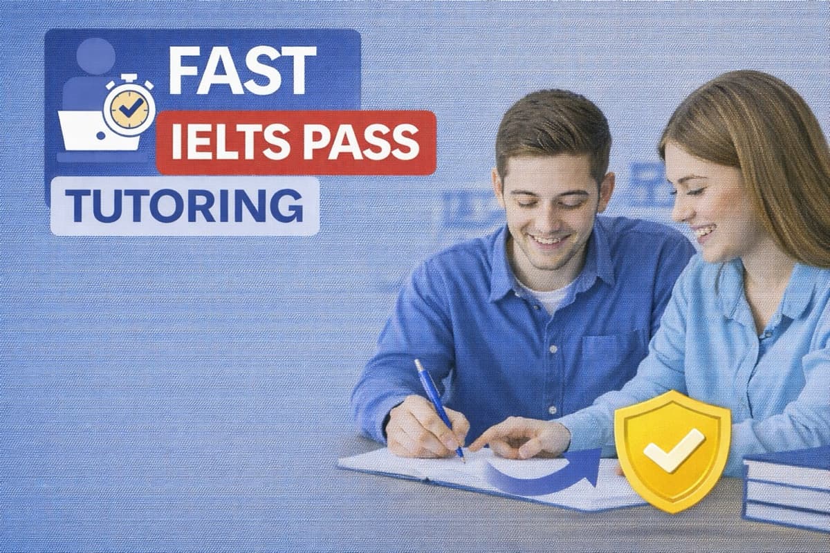 Fast IELTS Pass - intensive tutoring sessions for band score improvement