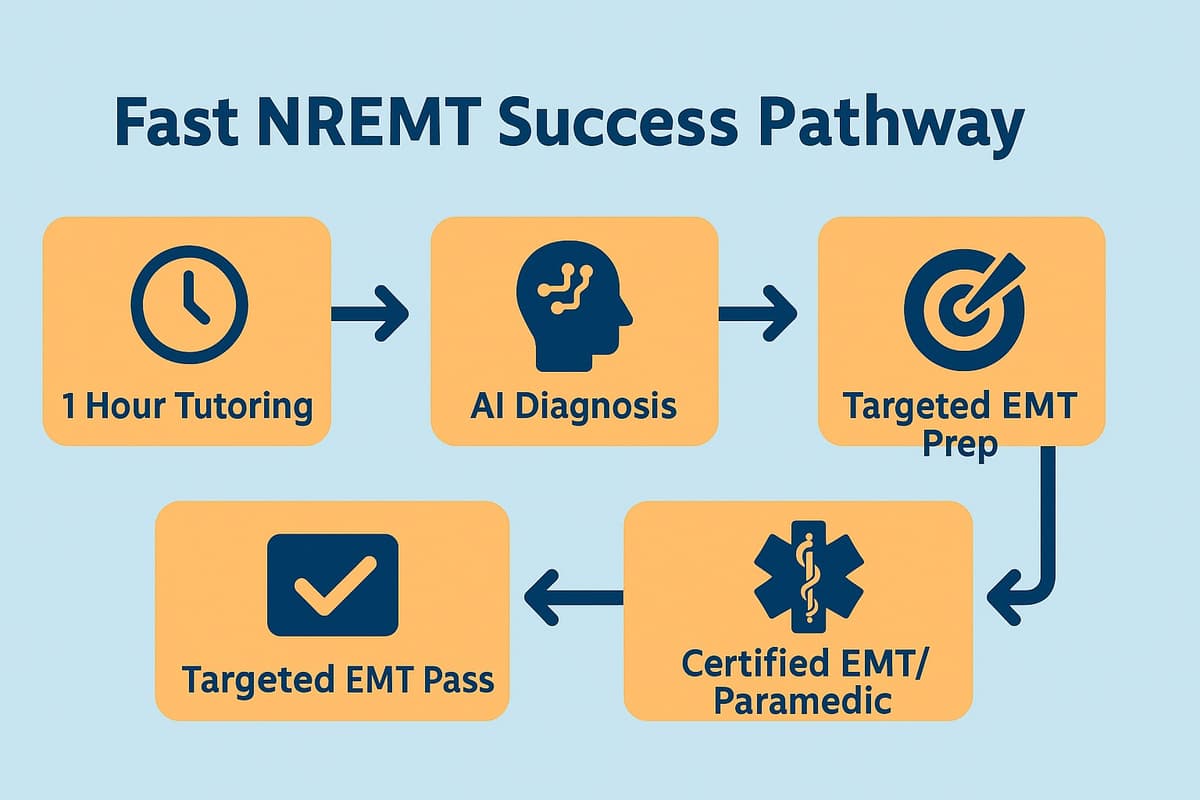 Fast NREMT Pass - 1 hour tutoring NREMT sessions for EMT certification