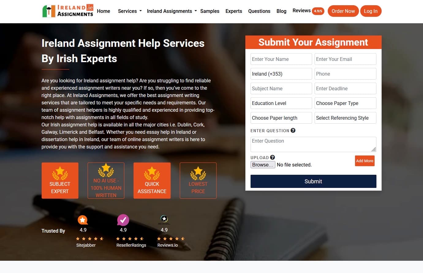 IrelandAssignments.ie