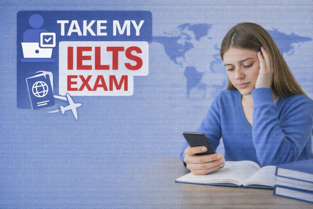 Take my IELTS exam for me - professional assistance