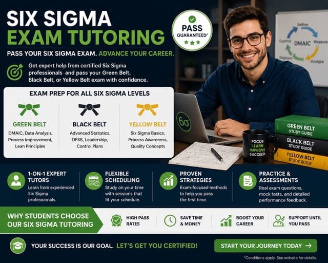 Take My Six Sigma Exam For Me
