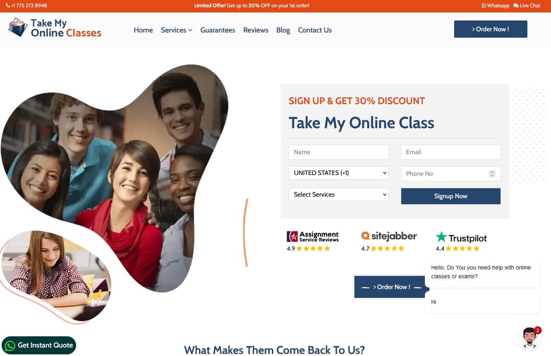 TakeMyOnlineClasses.us.com