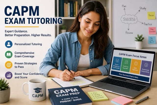 Take my CAPM exam for me - project management certification help